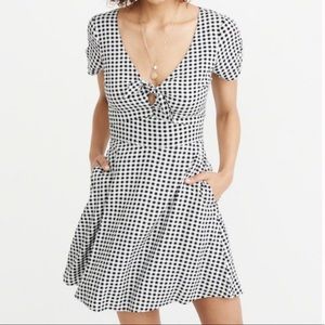Abercrombie Gingham Mini Dress